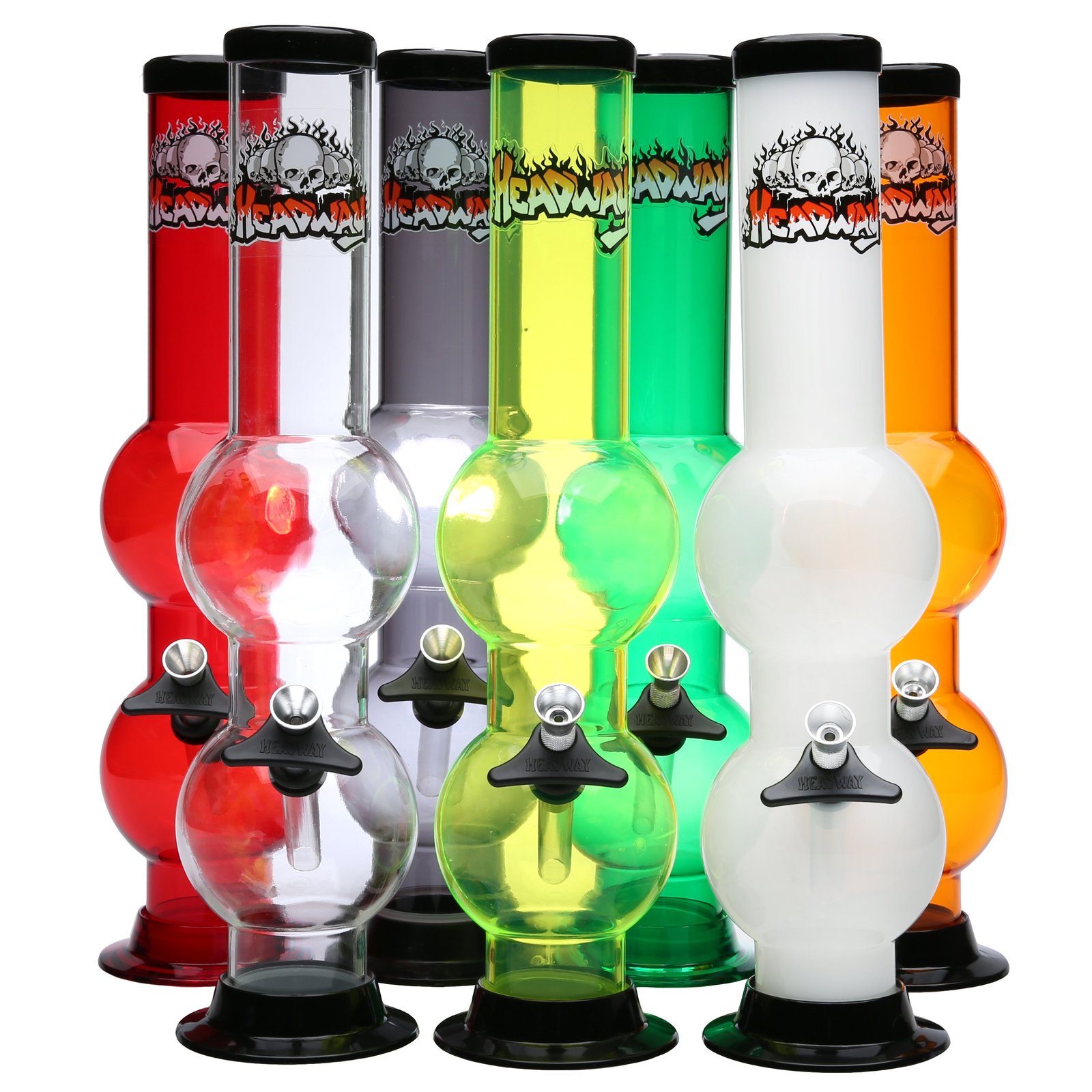 Acrylic bongs by Headway Plastics are ideal for beginners wanting to try a ...