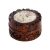 Rosewood Herb Grinder – Carved Soapstone Om…