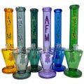 AMG Glass- 7mm Thick Straight Tube Bong 15” or 18”