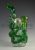 Anodyne Glass Green Stardust Overload Series Mini Recycler 14 MM