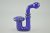 PULSAR – Glass Saxophone Sherlock Pipe – Blue
