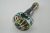 PA JAY – Carved Spoon Pipe w/ Single Hole Push Bowl & Carb – #2