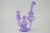 SCHMALEX – Full Color Recycler Rig w/ 14mm Female Joint – Purple Lollipop