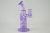 LOGJAM – Swiss Stack Dab Rig w/ 14mm Female Joint – Purple Lollipop
