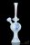 The China Glass “Xia” Water Pipe – 15″ Cute Bong