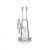 GRAV Labs 8″ Straight Base with Orb Perc – Clear
