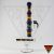 Mike Fro – Waterpipe – Inline Perc – Color / Linework – 14mm