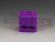 Purple Silicone Lego Block Non Stick Container