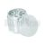 Sharpstone Hard Top Grinder 4 Piece 1.5″ Silver Pack Of 1