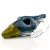 Large Space Milli Galaxy Conch Shell Pipe Collab (Blue/Yellow)