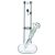 Nucleus Clear Glass Buoy Base Water Pipe