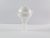 Trisymbolize “Art Deco” Dome 14 mm White