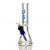 13 Inch Beaker 50 x 9mm Blue Joint Water Pipe (Blue OG Decal)