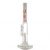 16 Inch Straight Fixed Stem Water Pipe White Color Neck (Pink OG Decal)