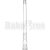 18mm By 18mm Downstem Weephole Perc Clear 6″