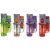 Double Torch 2x Flame Translucent Assorted Colors Pack Of 20 3″